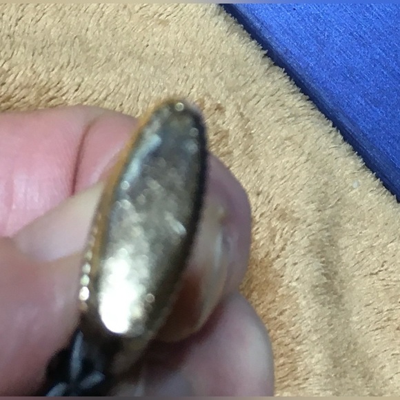 Michael Kors Lock Charm Hang Tag Gold Tone Keychain Key Fob Charm Vintage - Picture 5 of 6